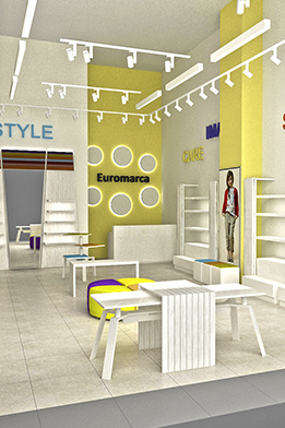 Дизайн-проект магазина детской обуви "Euromarca"