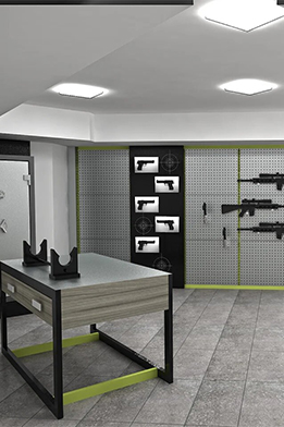 Дизайн-проект оружейной комнаты