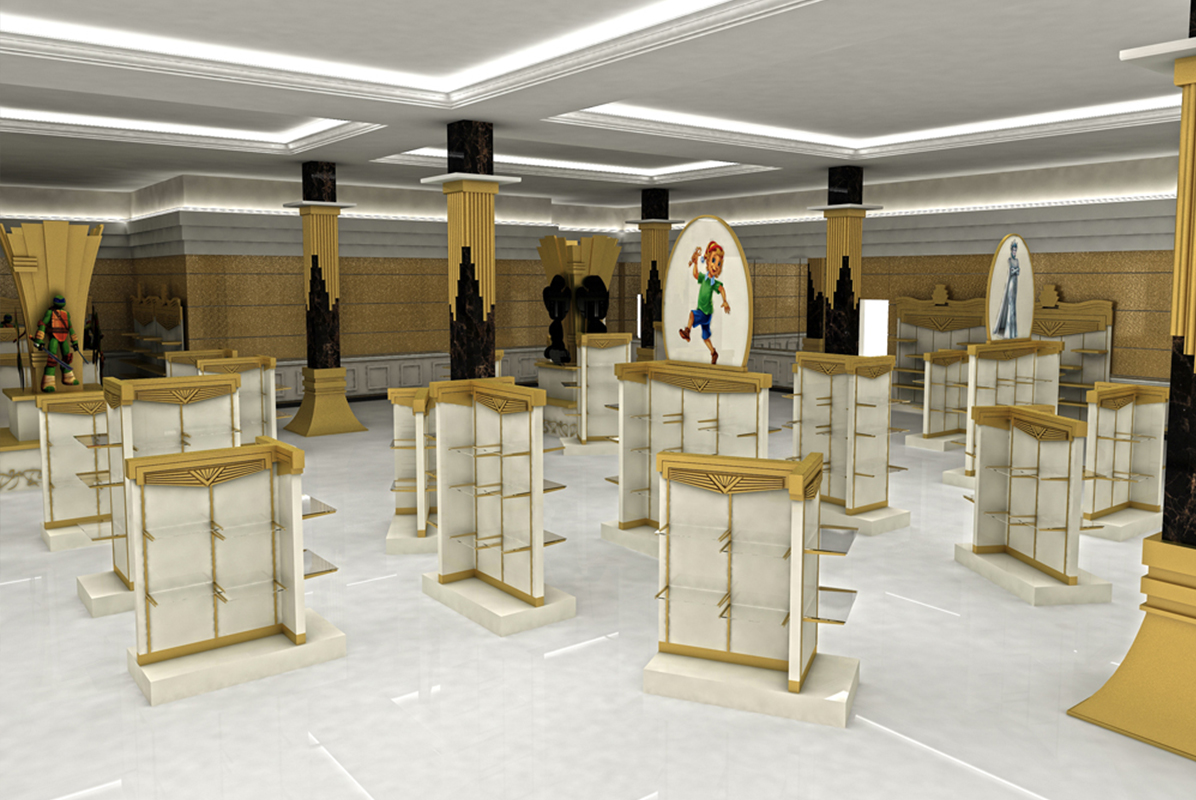 Дизайн детского магазина Emporium - магазин одежды, сувениров и аксессуаров