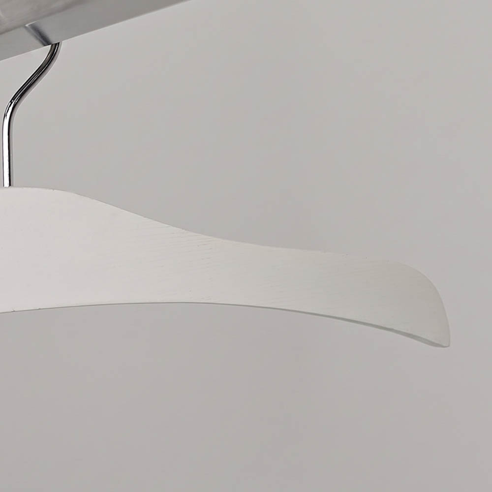 Вешалки-плечики деревянные FH50006 /white lacquer color/100pcs/ctn
