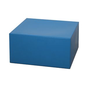 Куб пластиковый голубой 40*40*20 см