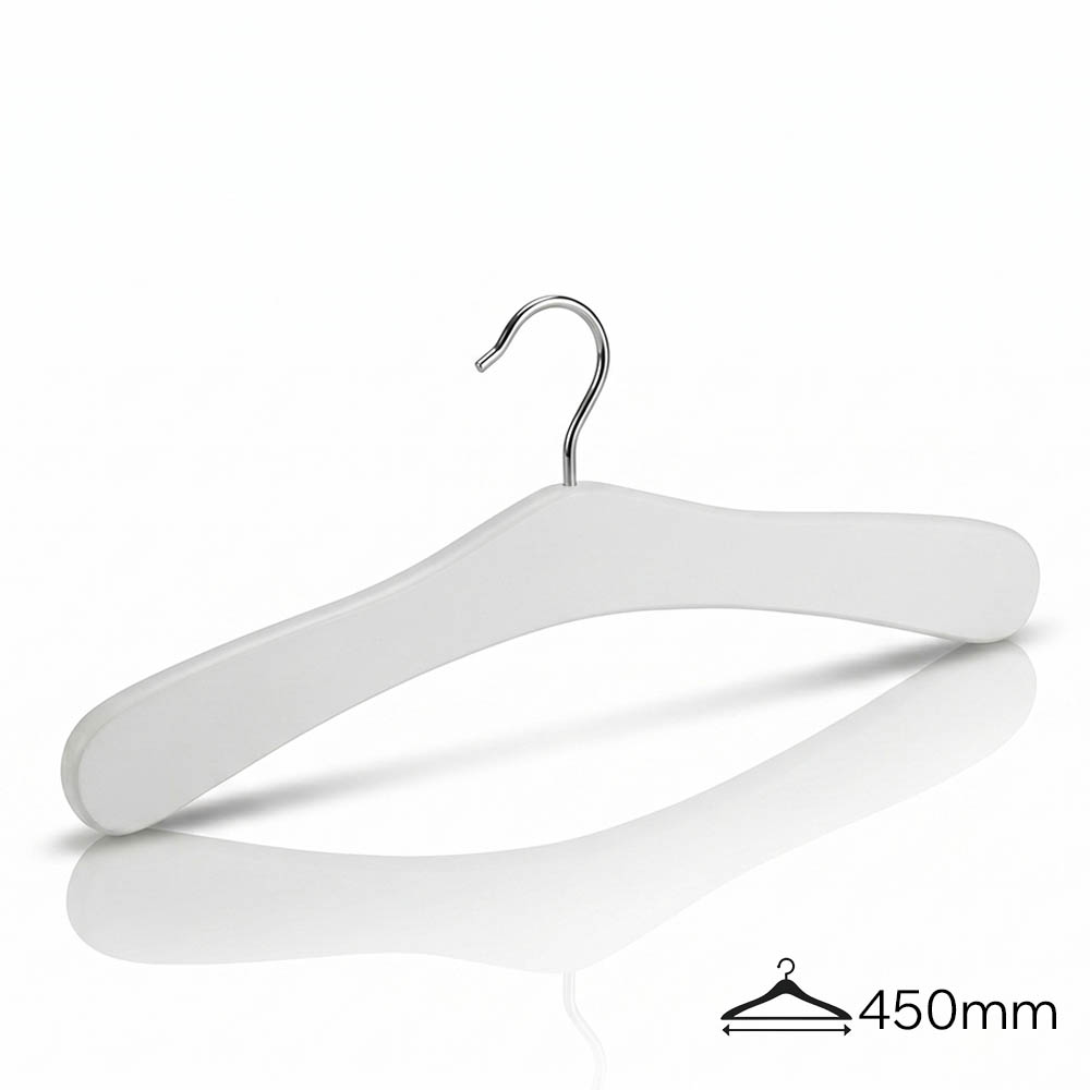 Вешалки-плечики DH90006 /white lacquer color/36pcs/ctn