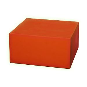 Куб пластиковый оранжевый 40*40*20 см
