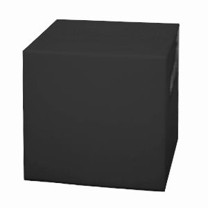 Куб пластиковый черный 40*40*40 см