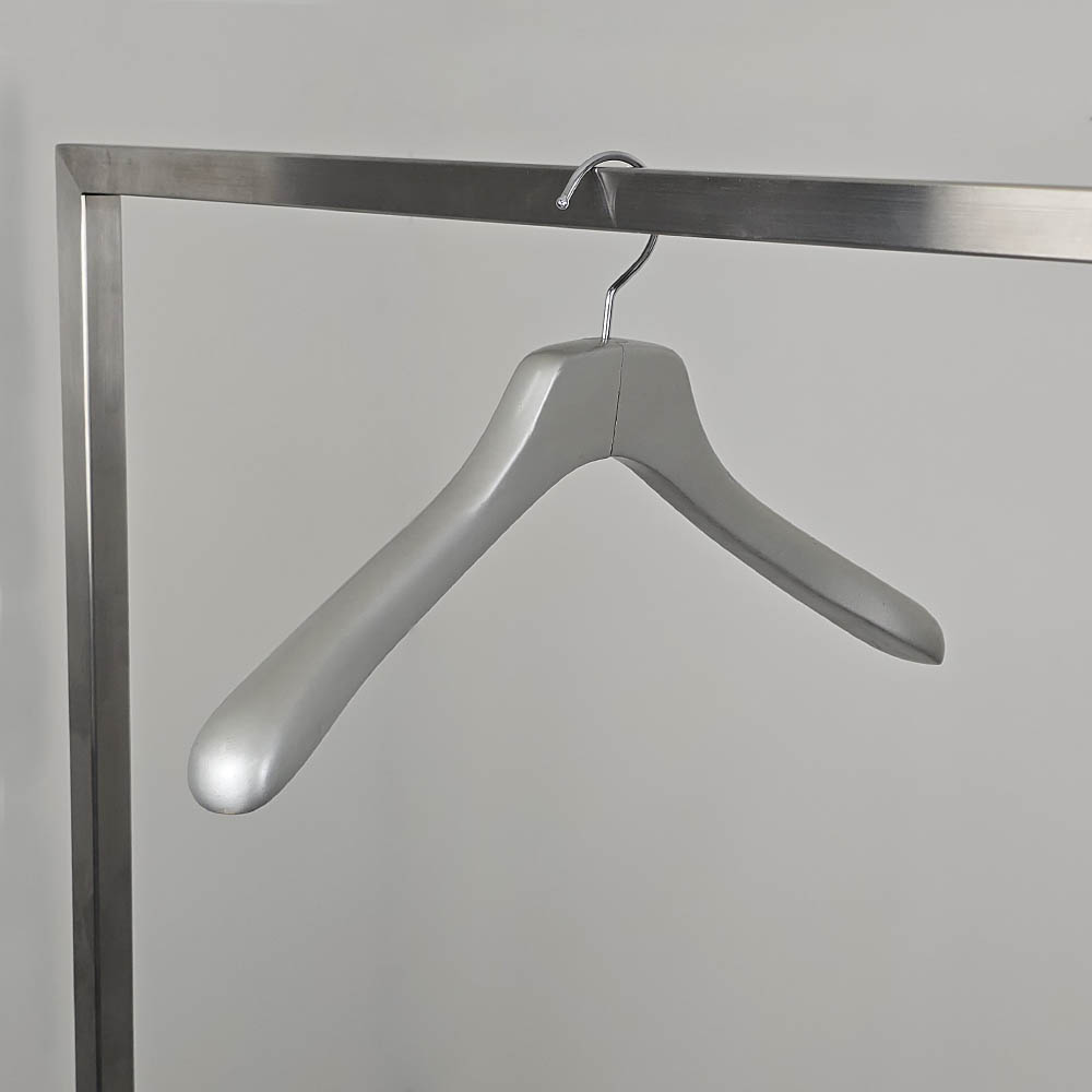 Вешалки-плечики деревянные DH289006-42CM /silver lacquer color/24pcs/ctn