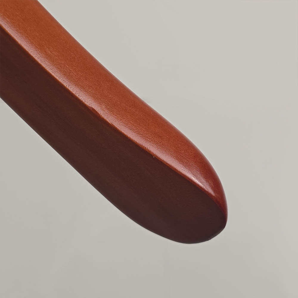 Вешалки-плечики деревянные DH289006-42CM /cherry lacquer color/24pcs/ctn