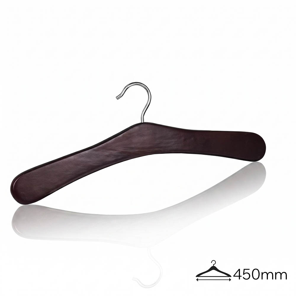 Вешалки-плечики DH90006 /mahogany lacquer color/36pcs/ctn